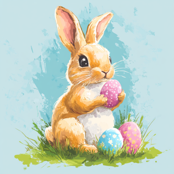 Easter Bunny Vector Design