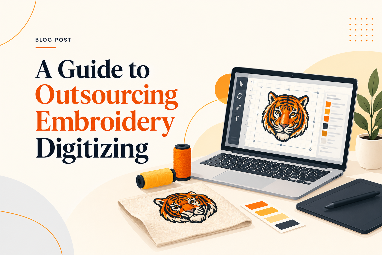 Guide to outsourcing embroidery digitizing services for apparel decorators and resellers